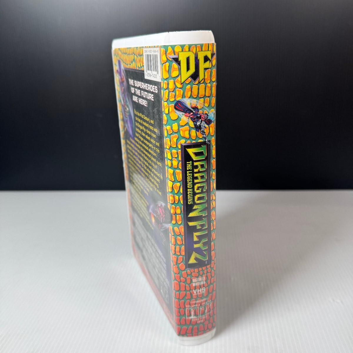 Dragon Flyz The Legend Begins VHS 1996 Animated Action w/ Lenticular Cover