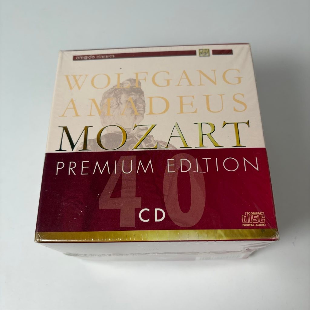 Wolfgang Amadeus Mozart Premium Edition 40 CD Box Set Cascade Classical