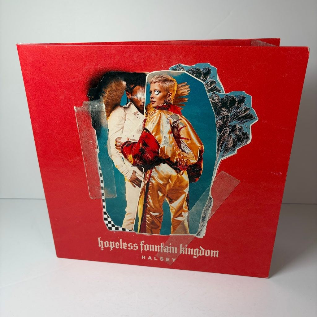 Halsey Hopeless Fountain Kingdom Vinyl LP Blue Splatter Gatefold Astralwerks 201