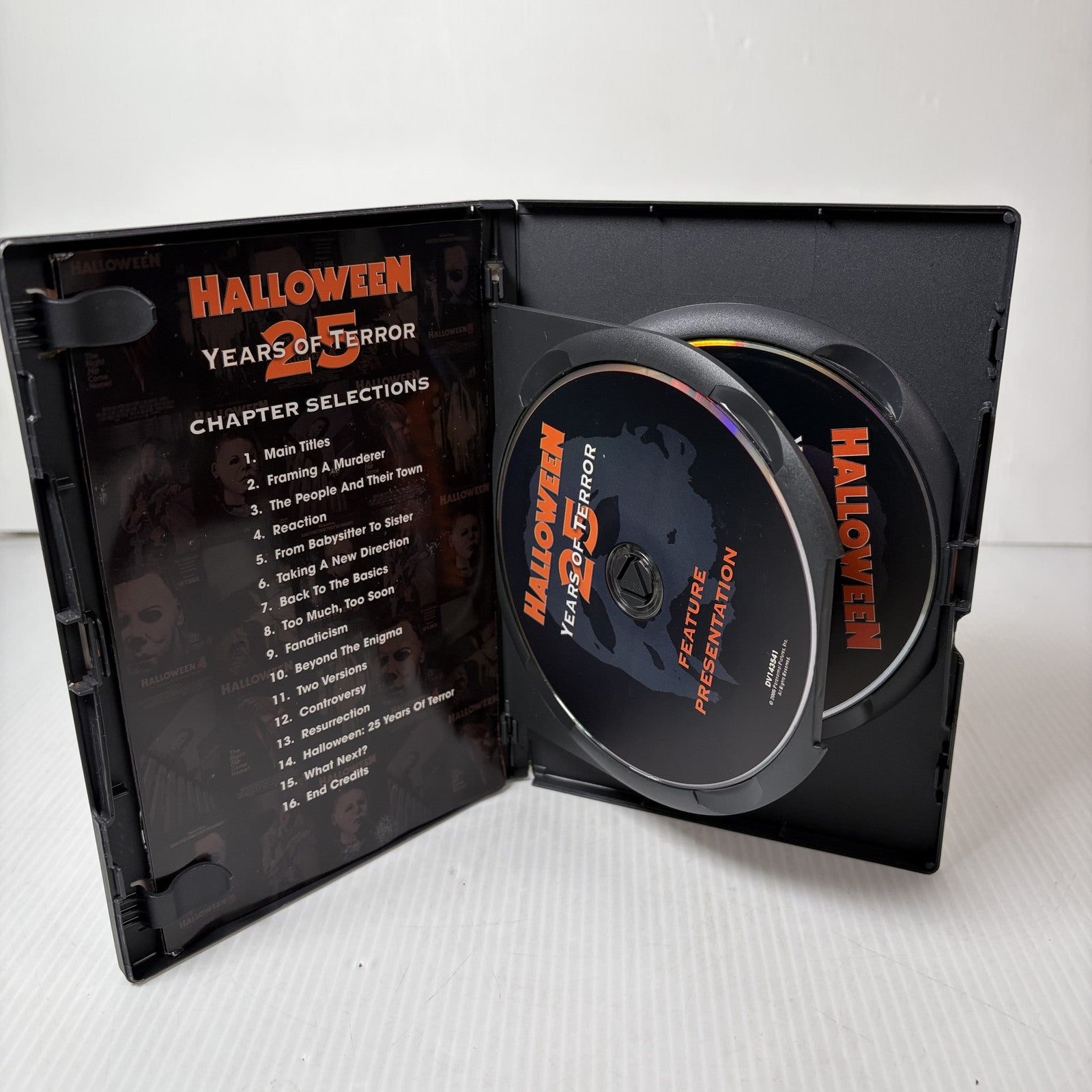 Halloween 25 Years of Terror (DVD, 2-Disc Set) The Definitive Documentary Horror