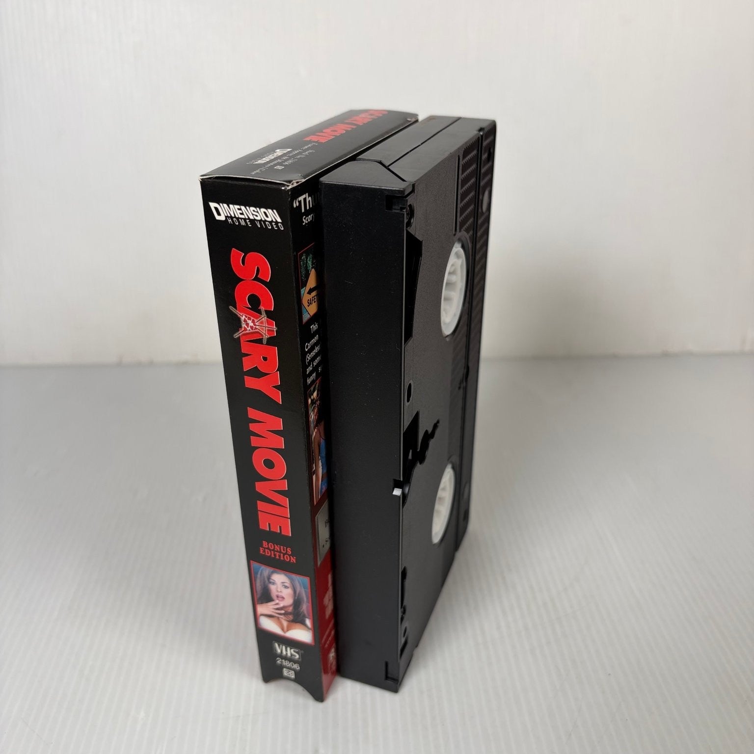 Scary Movie VHS 2000 Comedy Horror Bonus Edition Dimension Home Video