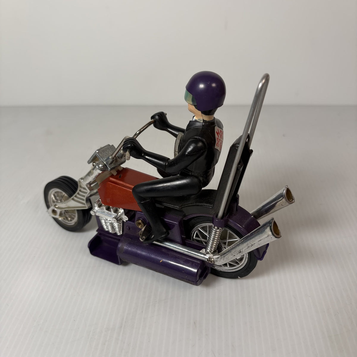 Vintage Hasbro Scream'n Demons Tiger Shark Motorcycle Action Figure 1975 Tested