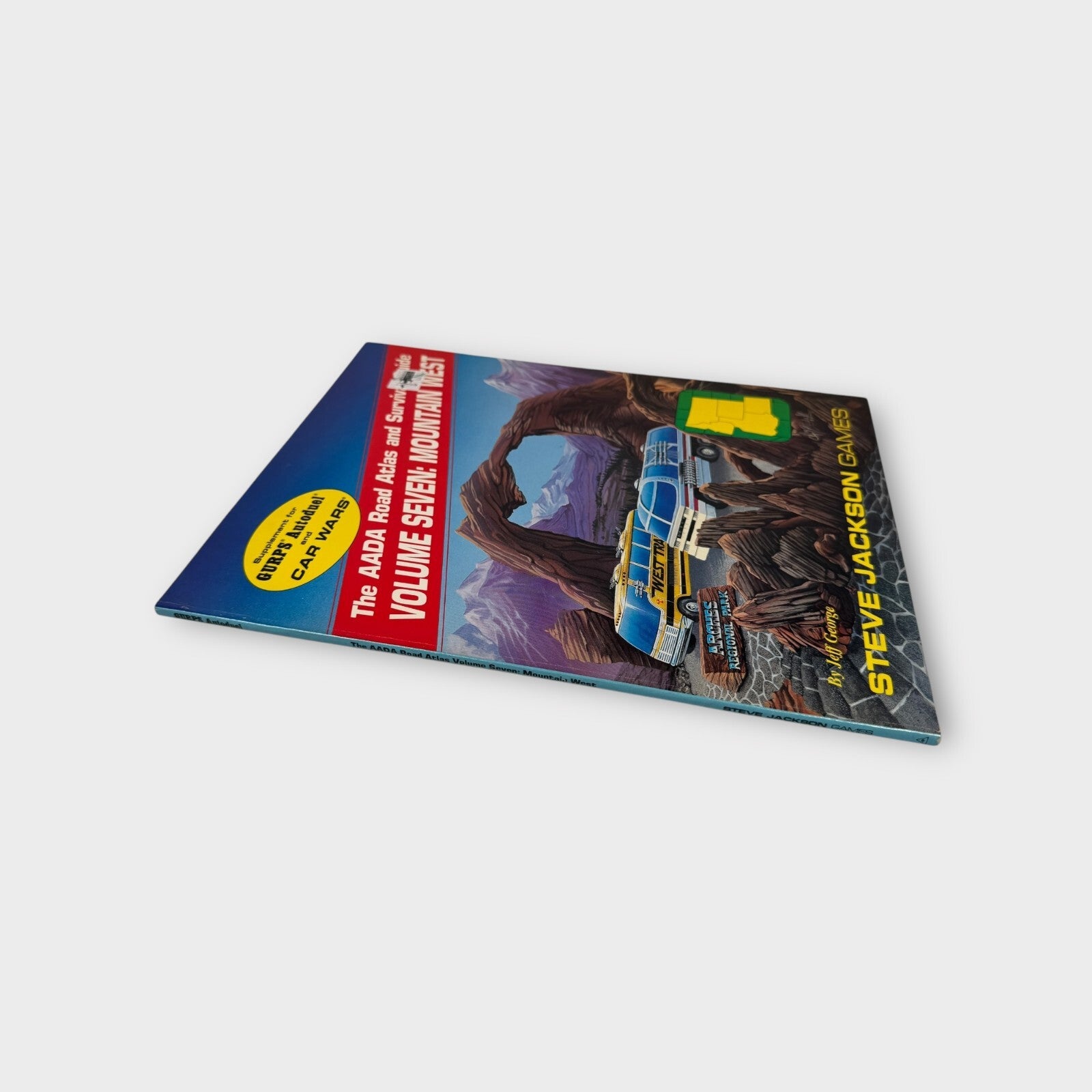 SJG Car Wars AADA Road Atlas & Survival Guide Volume 7 Mountain West