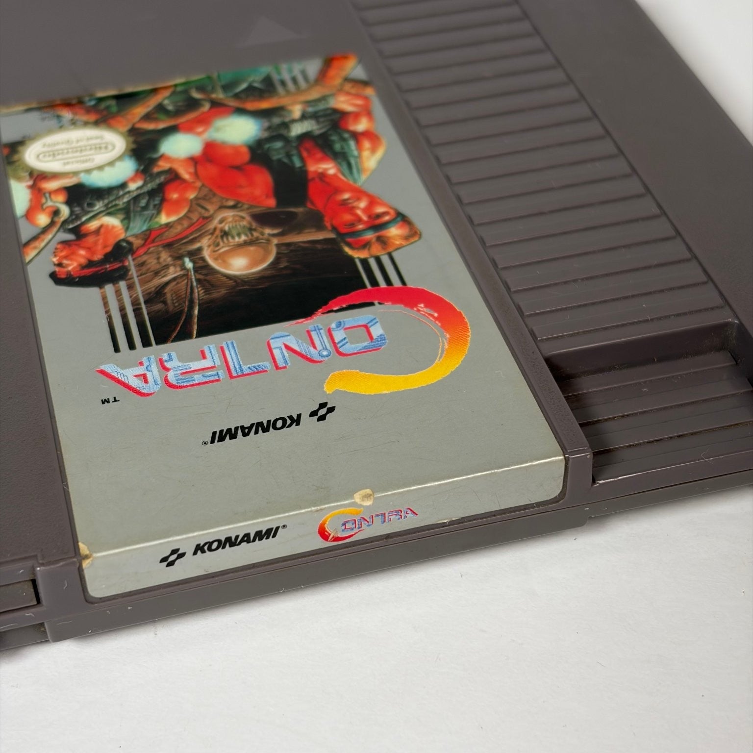 Contra - Nintendo NES (1988) Classic Konami Action Run & Gun Game Cartridge