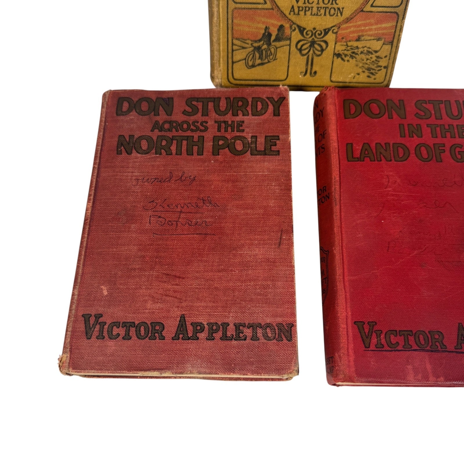 Lot of Antique 1920s 1st Print Hardcover Tom Swift & Don Sturdy Books Appleton