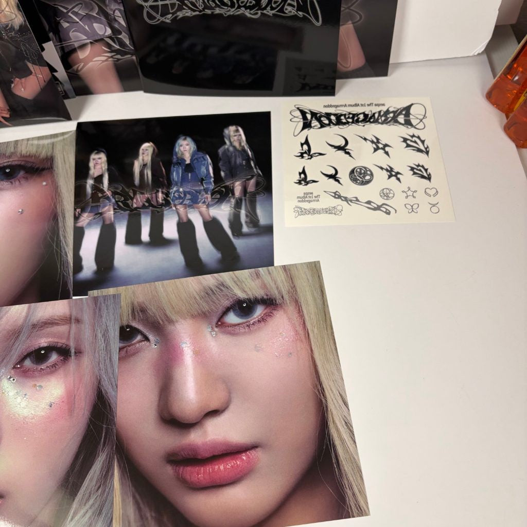 aespa The 1st Album Armageddon CD Photobook Version w/ Postcards & Poster