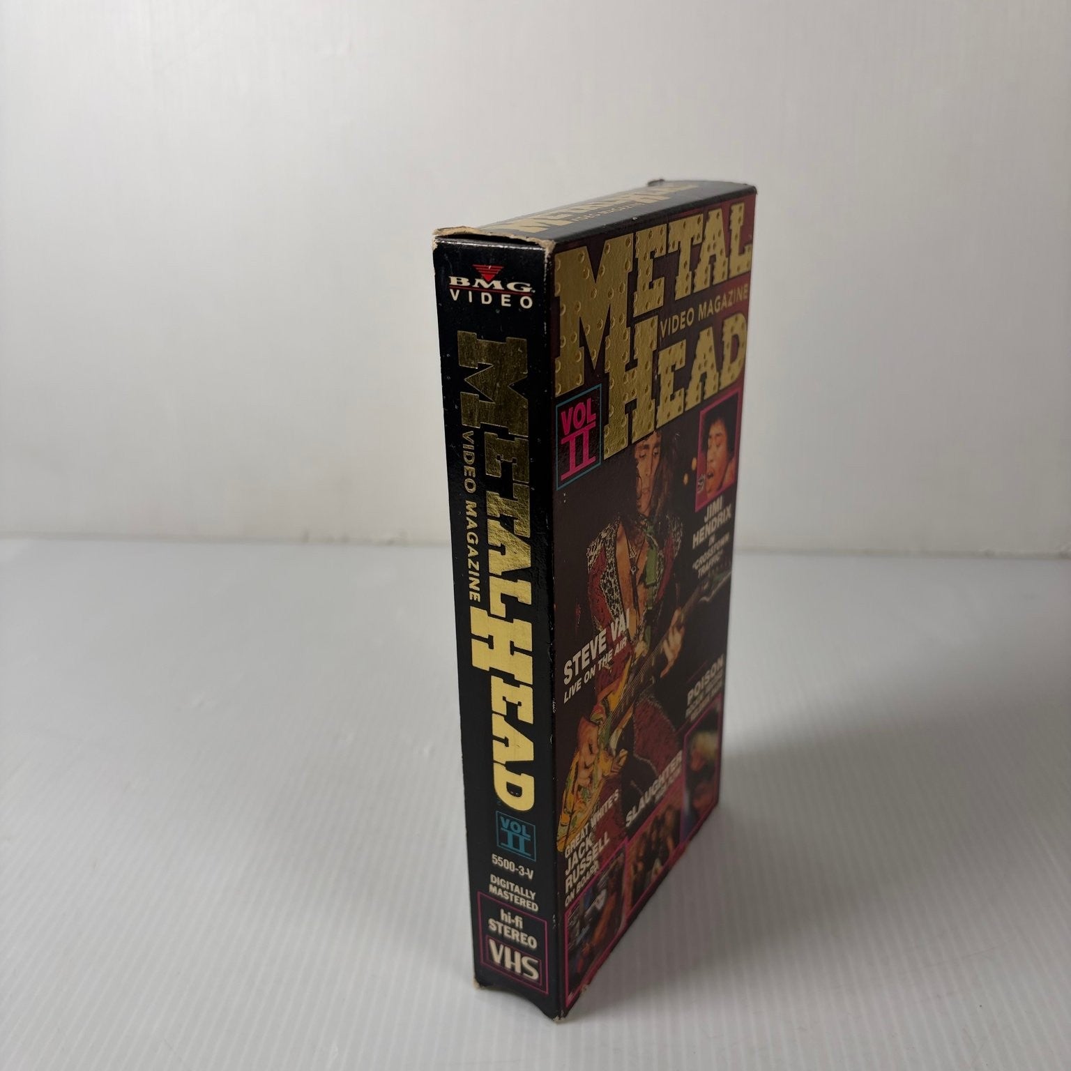 METAL HEAD Video Magazine Vol II VHS 1989 Heavy Metal BMG VPI