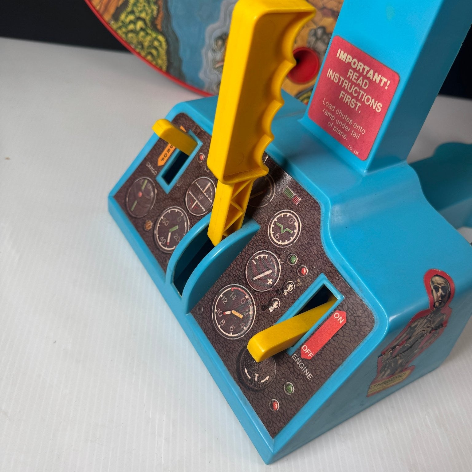 Vintage Chutes Away Gabriel Air-Rescue Target Game Board Game 1977 (2 Chutes)