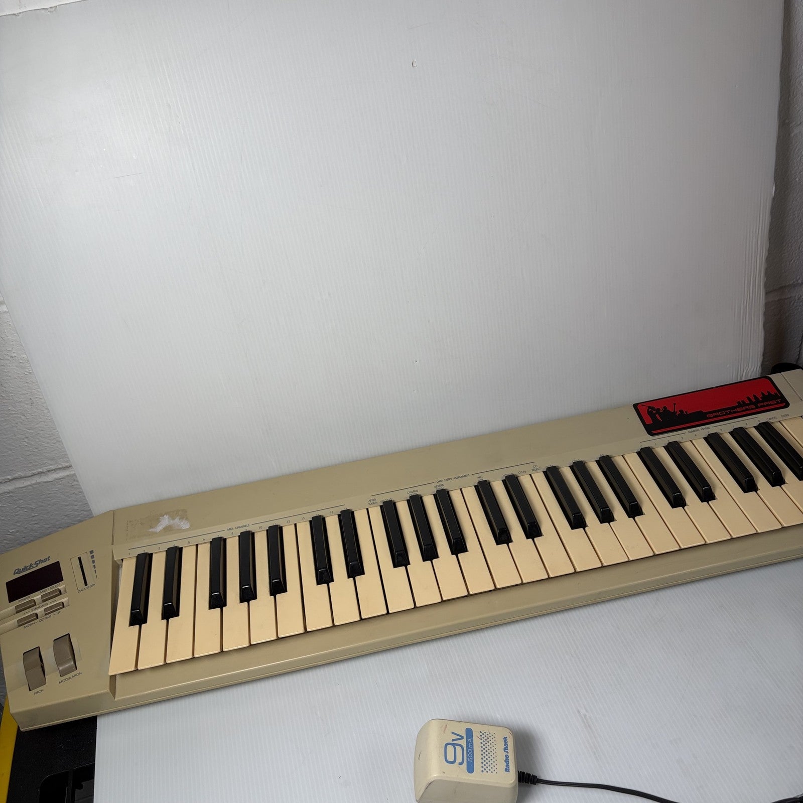 Quick Shot MIDI Composer Master Keyboard 49-Key Controller Vintage PC DOS Amiga