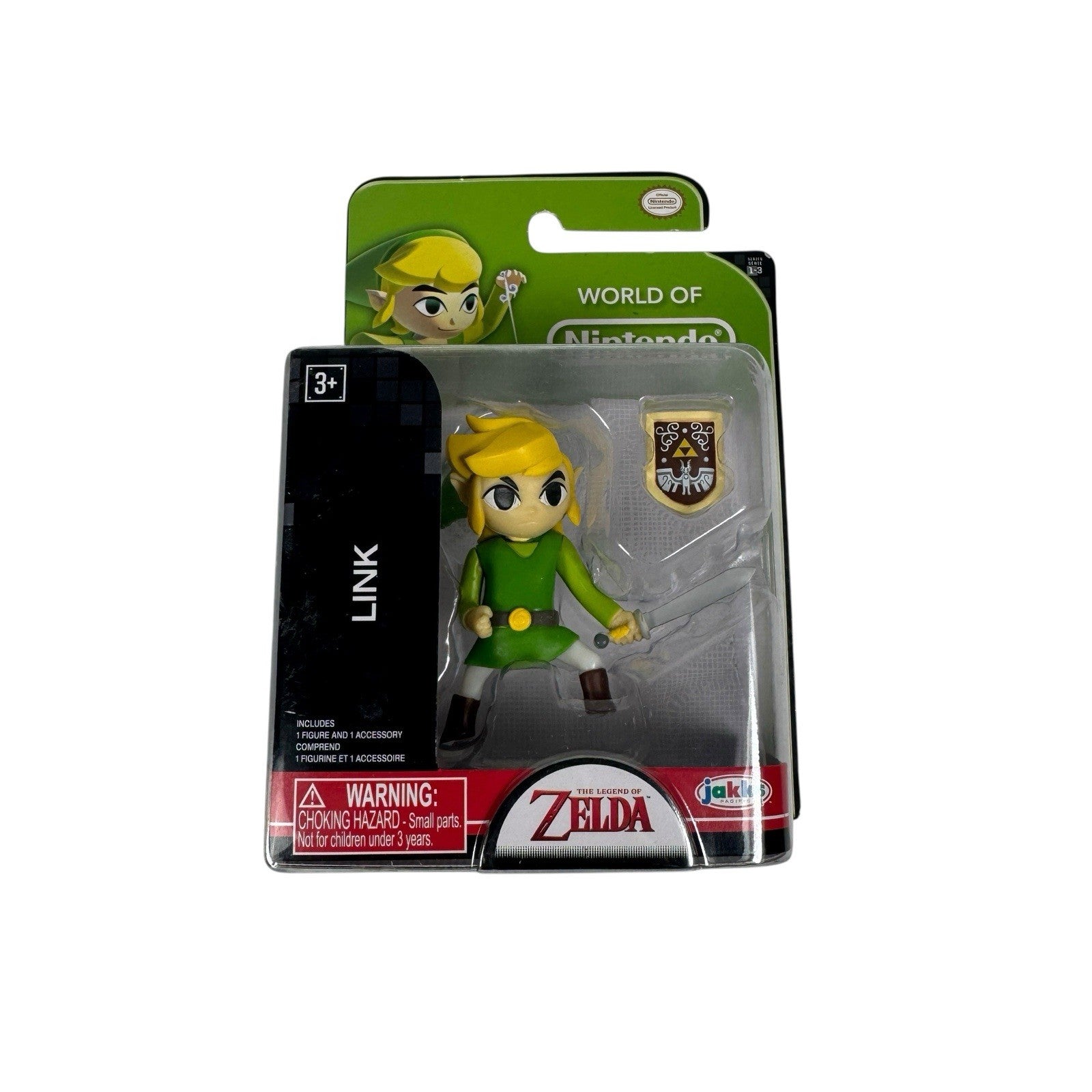 NIB LINK World of Nintendo Legend of Zelda Windwaker 2.25" figure