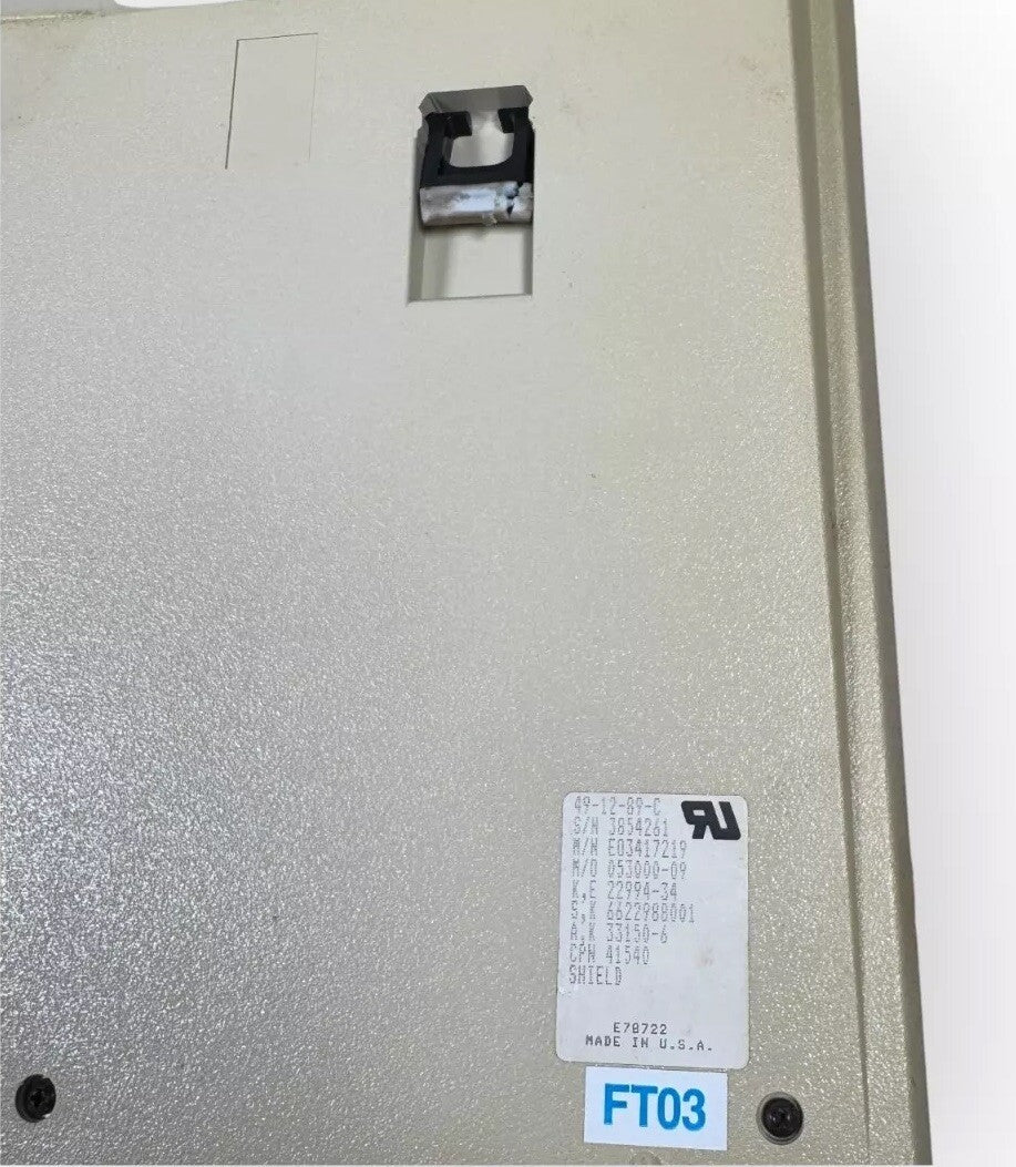 Dell Enhanced Keyboard Vintage 5 Pin E78722 Mechanical Untested As Is For Parts