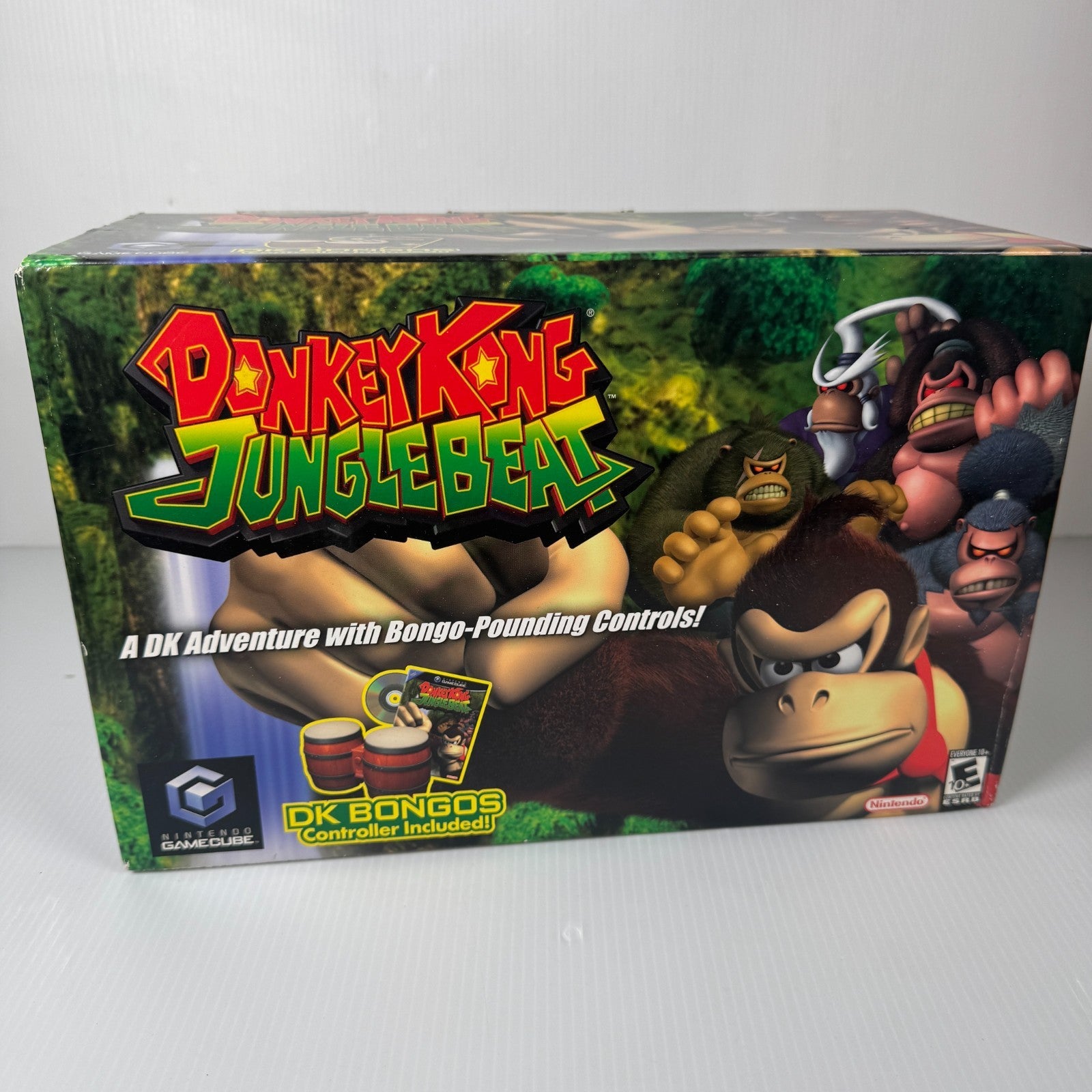 Donkey Kong Jungle Beat 2005 Nintendo GameCube NIB NEW in Box SEALED