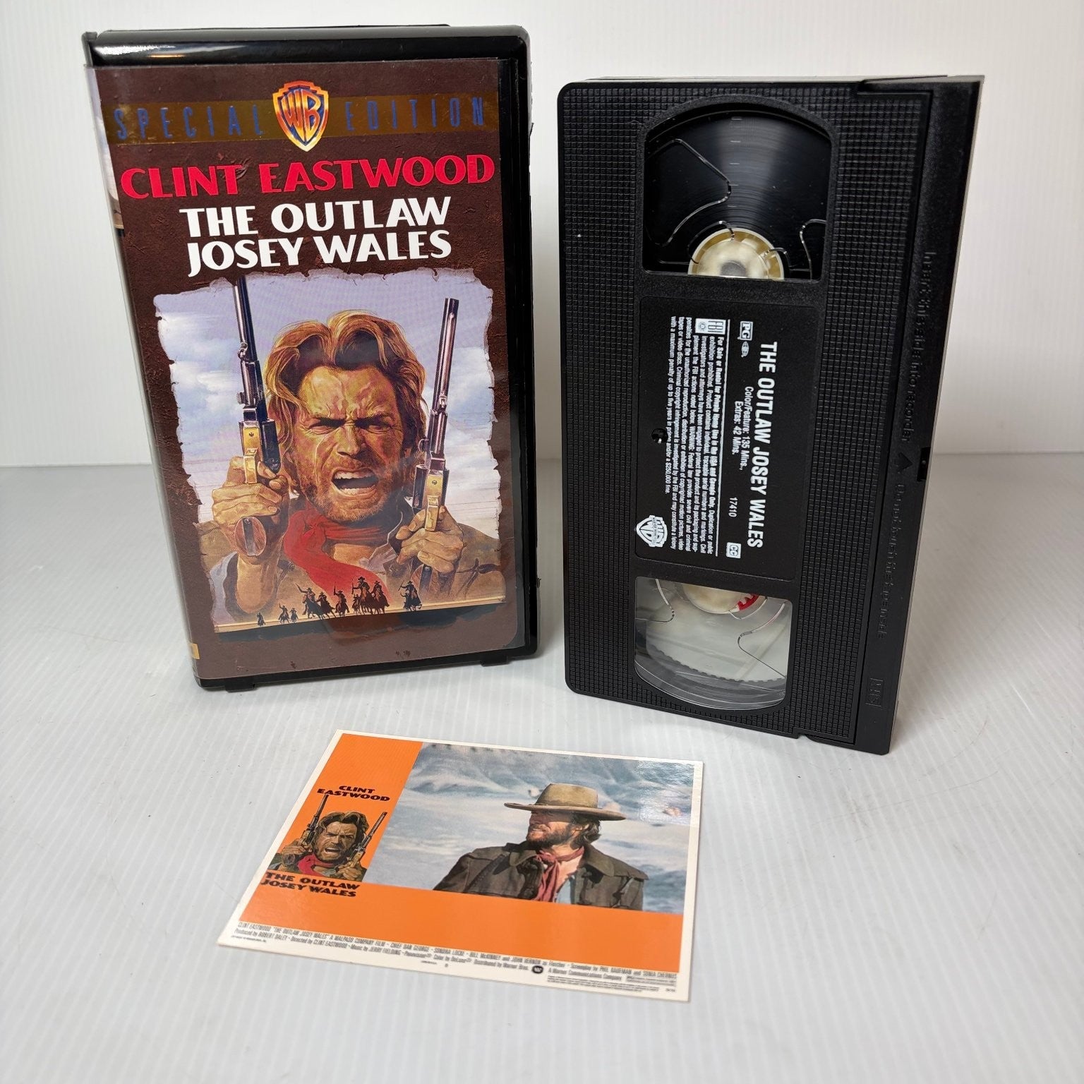 The Outlaw Josey Wales VHS 1976 Western Special Edition Warner Home Video