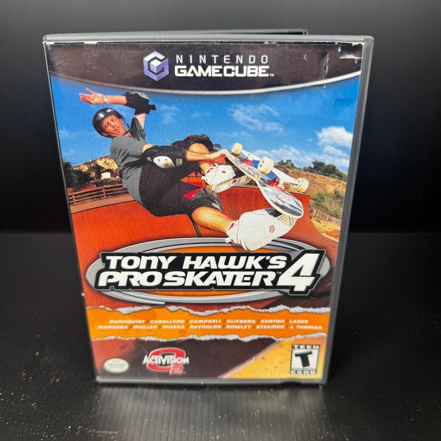 Tony Hawk's Pro Skater 4 Nintendo GameCube Complete CIB Video Game Multiplayer