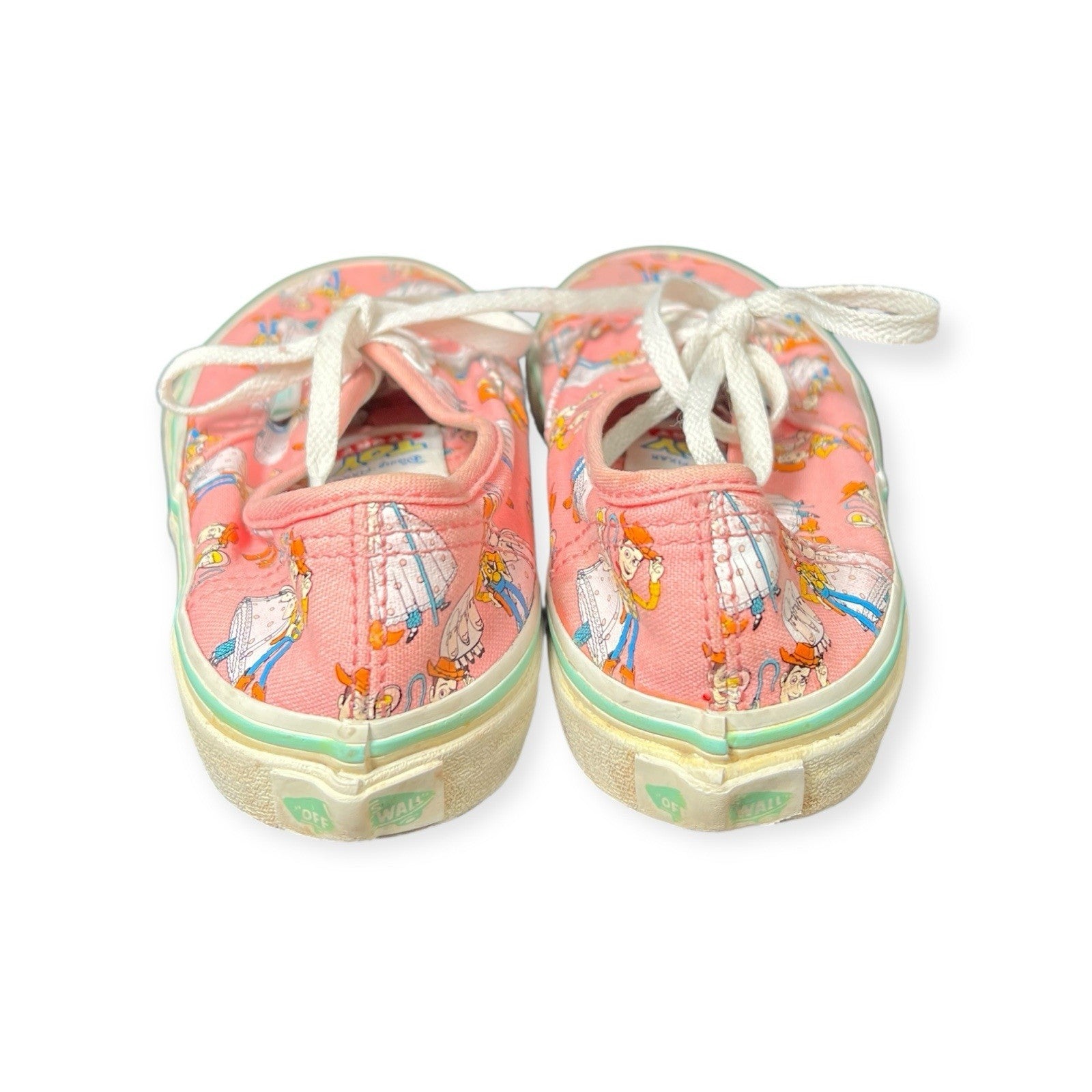 Vans Disney Pixar Toy Story Bo Peep Andy Shoes Kids Size 3 Pink (EUR 34)