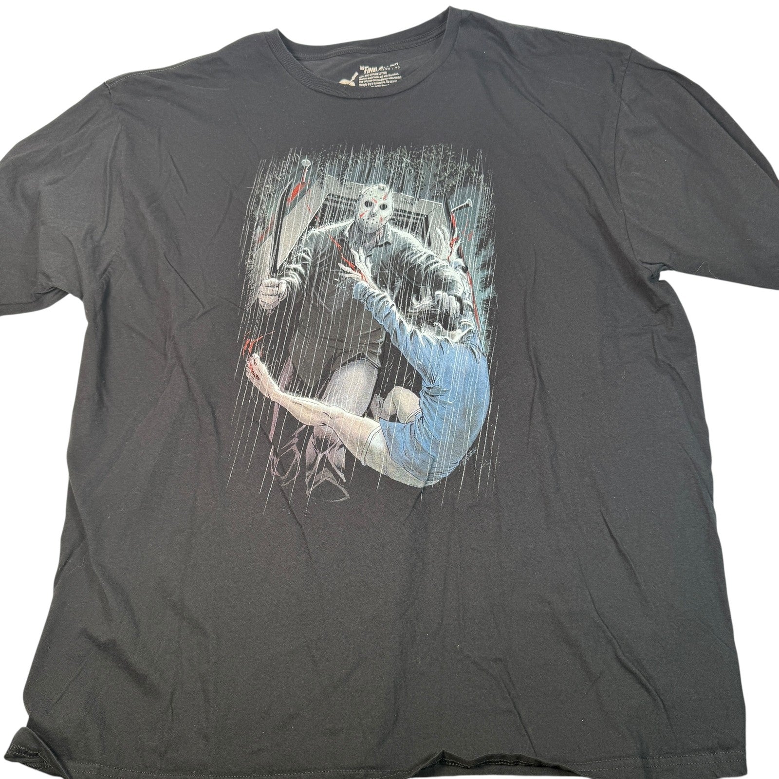Friday the 13th Shirt Mens 3XL The Final Chapter Horror Fright Rags Limited Ed