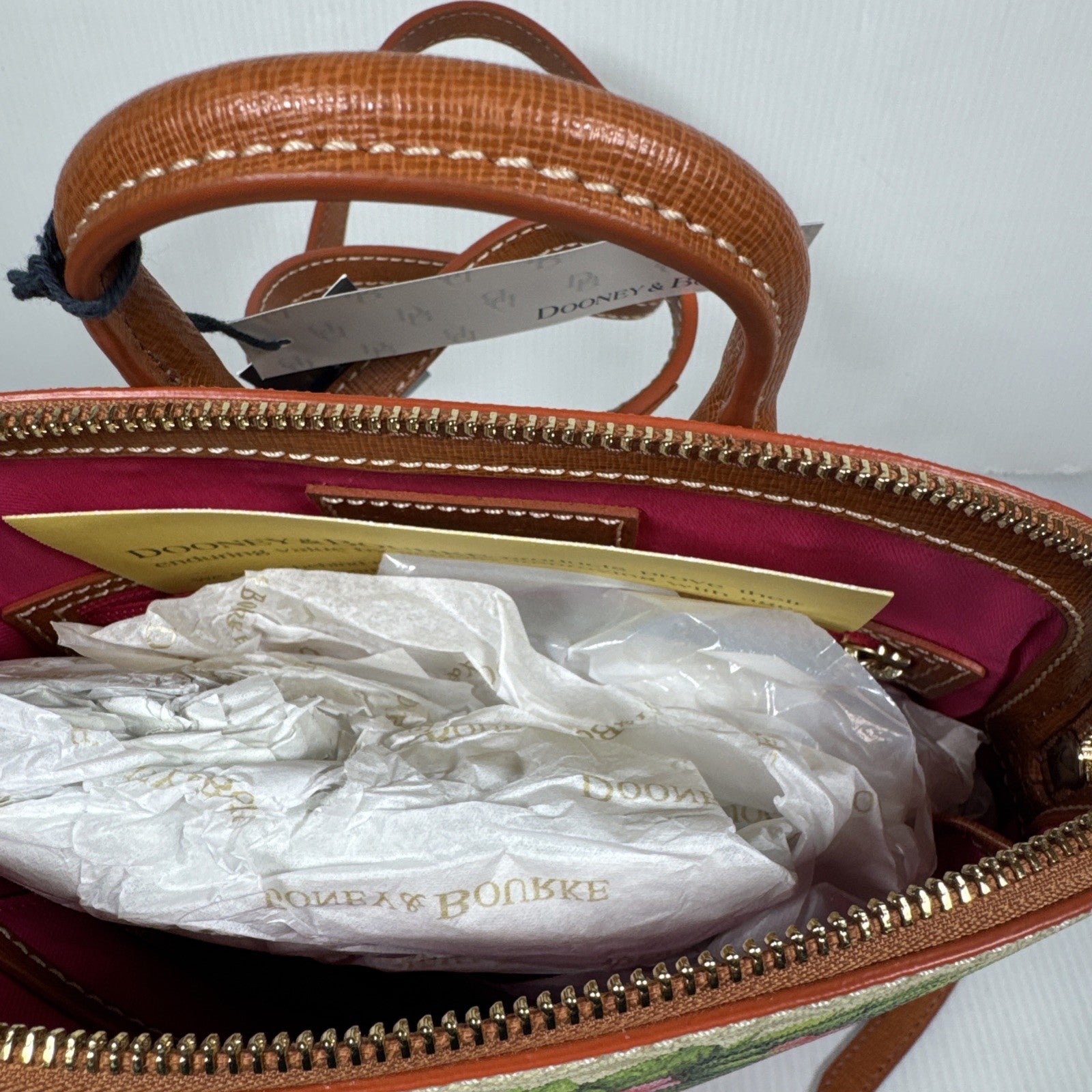 Dooney and Bourke Moana Disney Leather Mini-Backpack Purse New with Tags