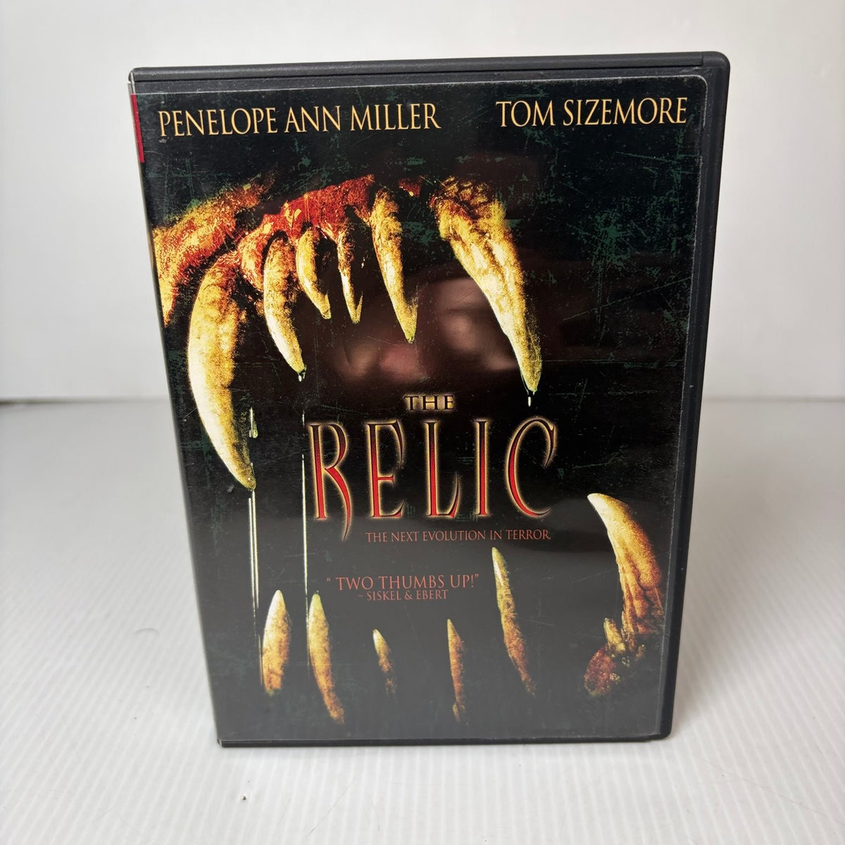 The Relic DVD 1997 Widescreen Penelope Ann Miller Tom Sizemore Peter Hyams