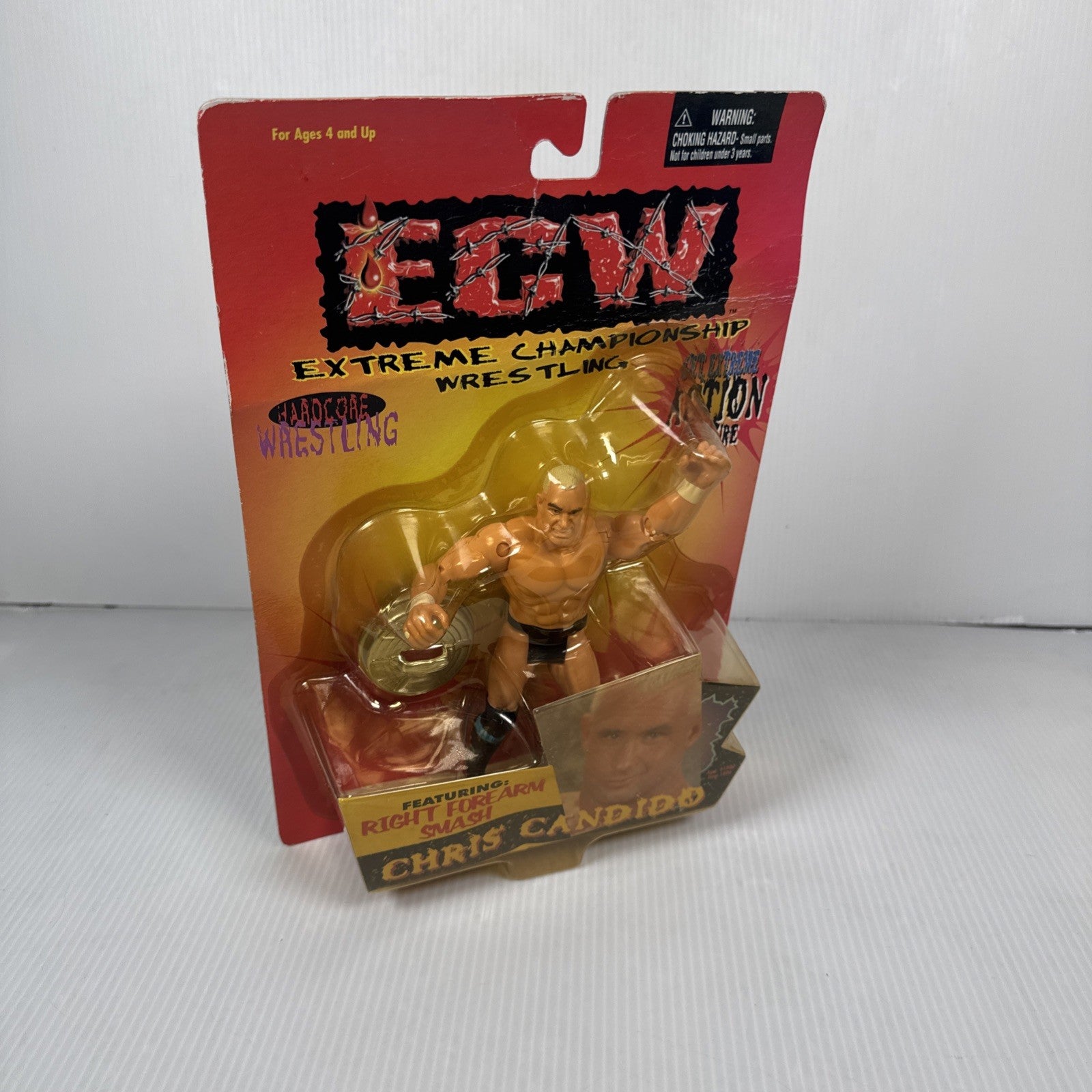 1999 Toymakers OSFTM ECW Wrestling Chris Candido Action Figure
