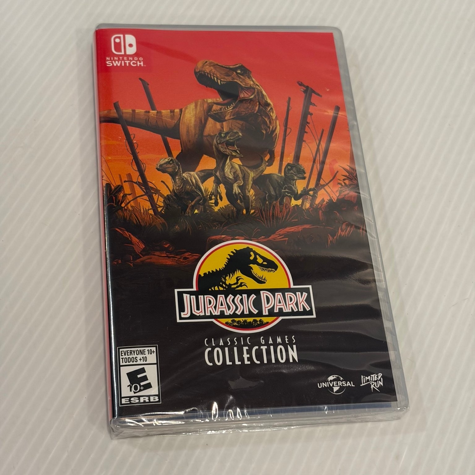 Jurassic Park Classic Games Collection Nintendo Switch Video Game Action