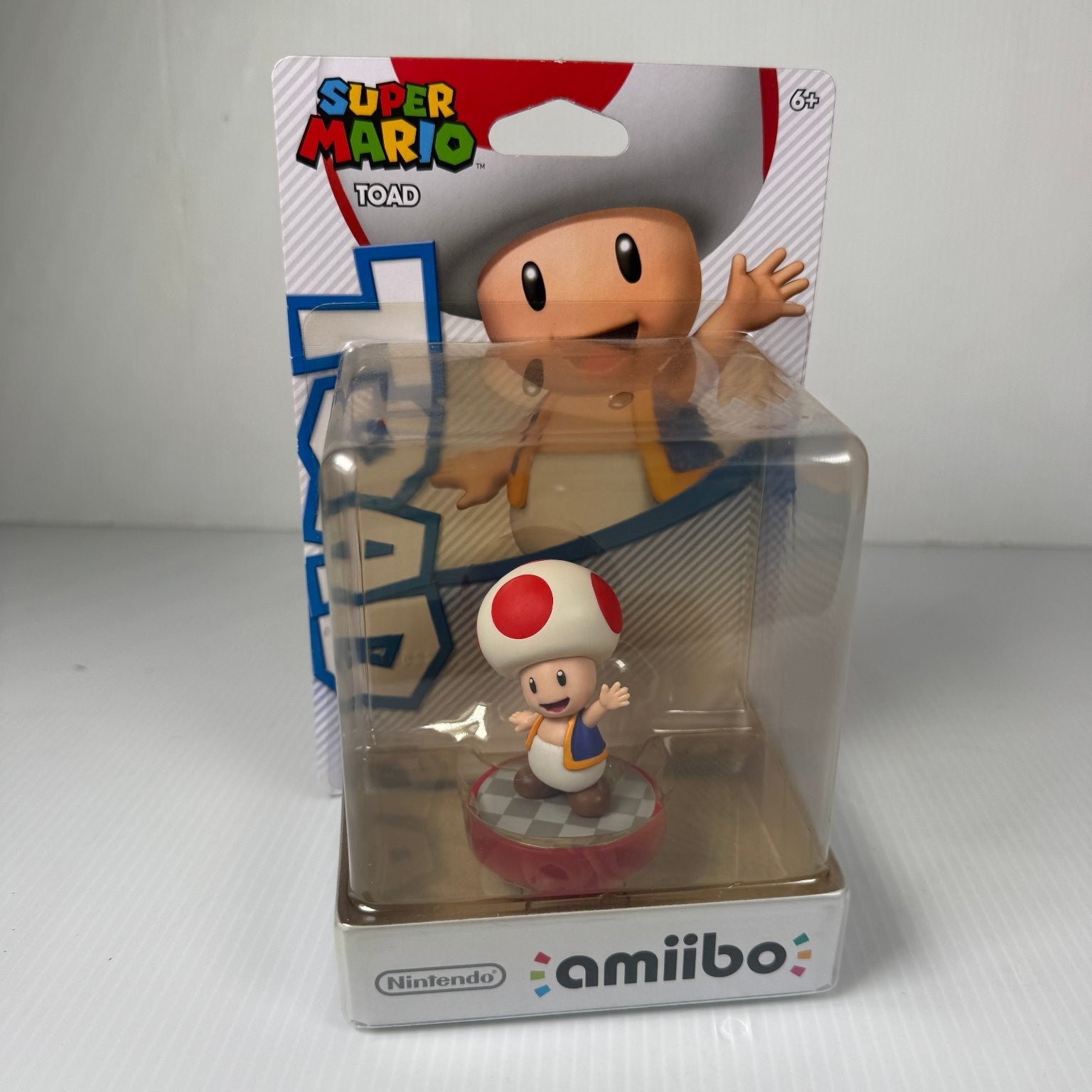 Nintendo Toad Amiibo Figure Compatible with Wii U & 3DS Super Mario