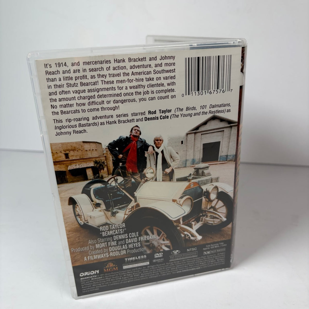 Bearcats! The Complete Television Series (DVD, 2-Disc Set) Rod Taylor Dennis