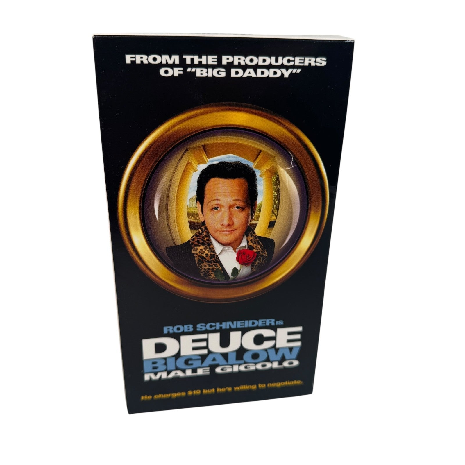 Vintage Deuce Bigalow Male Gigolo Comedy Movie VHS Tape Rob Schneider