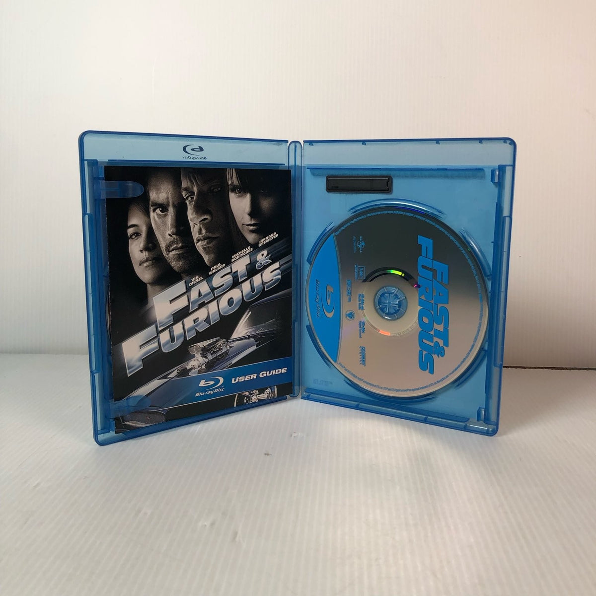 Fast & Furious 4-Movie Collection Blu-ray DVD Vin Diesel Paul Walker Set
