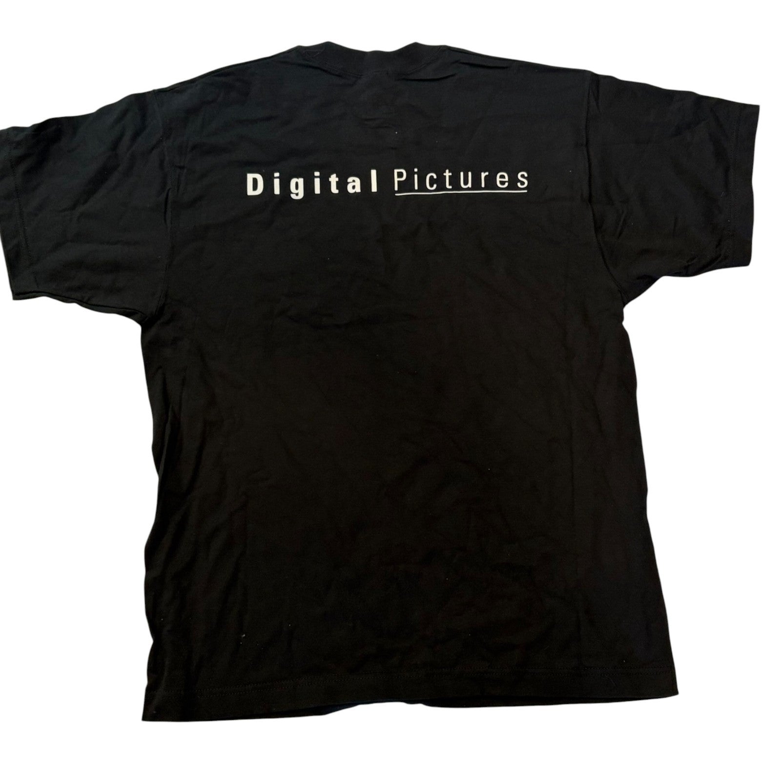 Vintage Digital Pictures Promo Shirt FMV Publisher of Night Trap Sega CD