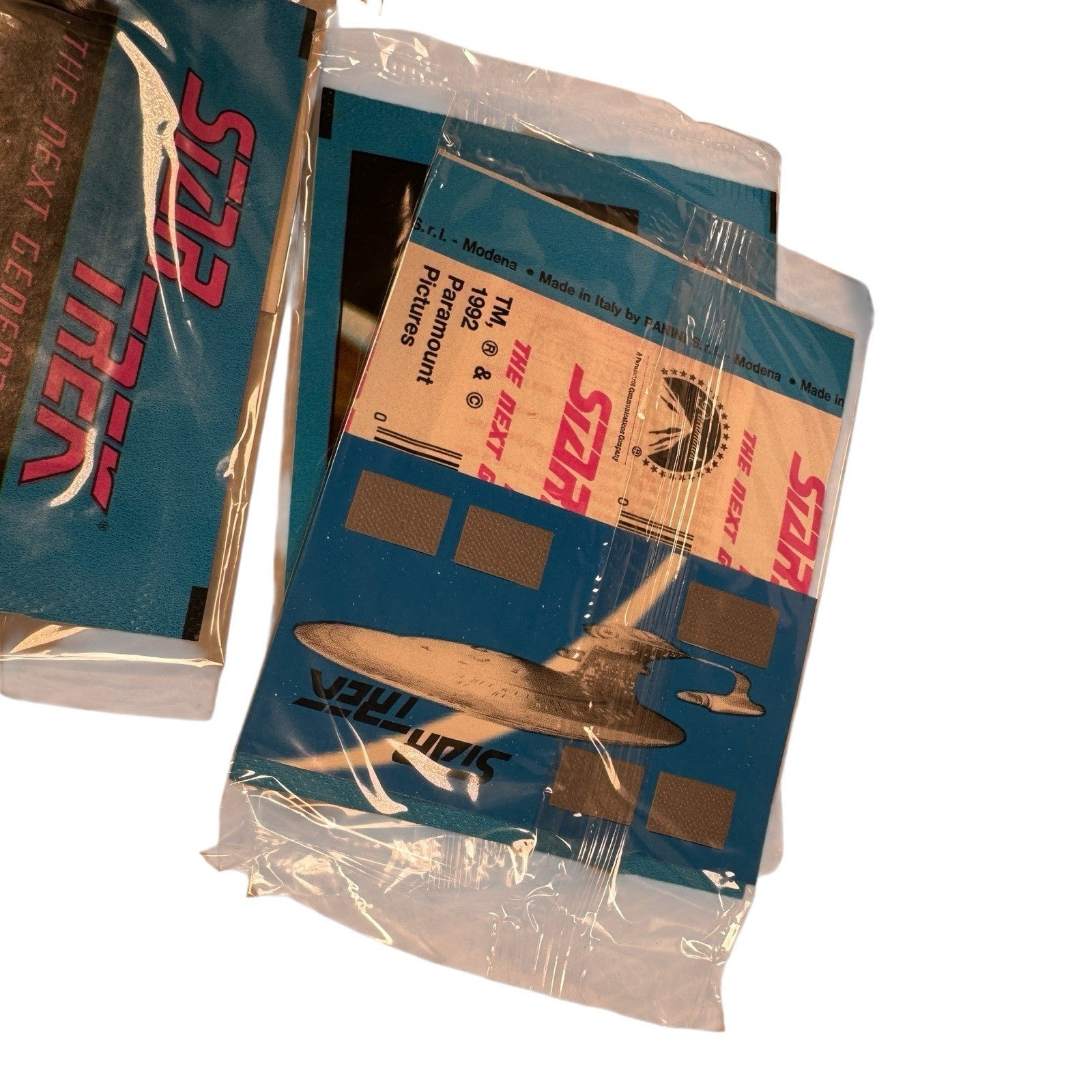 Vintage Star Trek The Next Generation Panini Stickers Lot Of 100 Sealed Packs