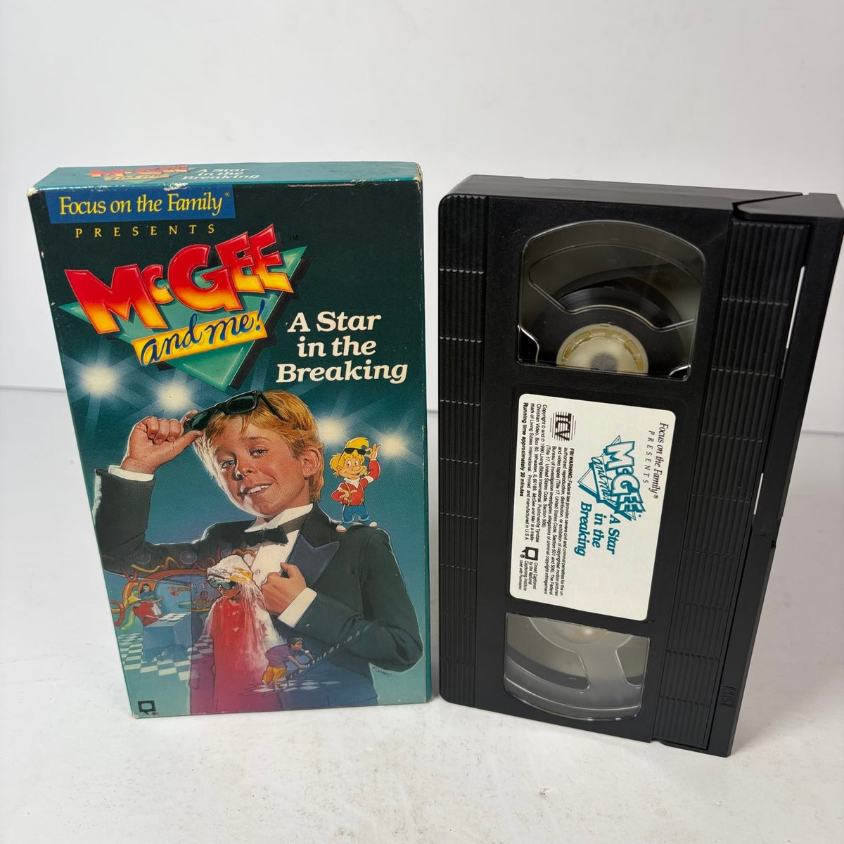 McGee and Me! A Star in the Breaking VHS 1990 Family Adventure TCV