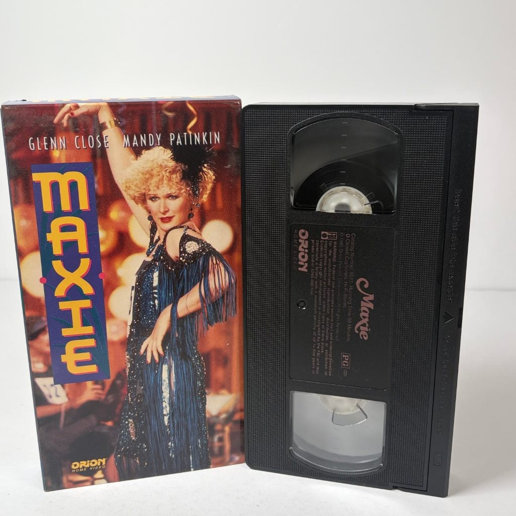 Maxie VHS Glenn Close Mandy Patinkin Orion Home Video 1985 Comedy PG