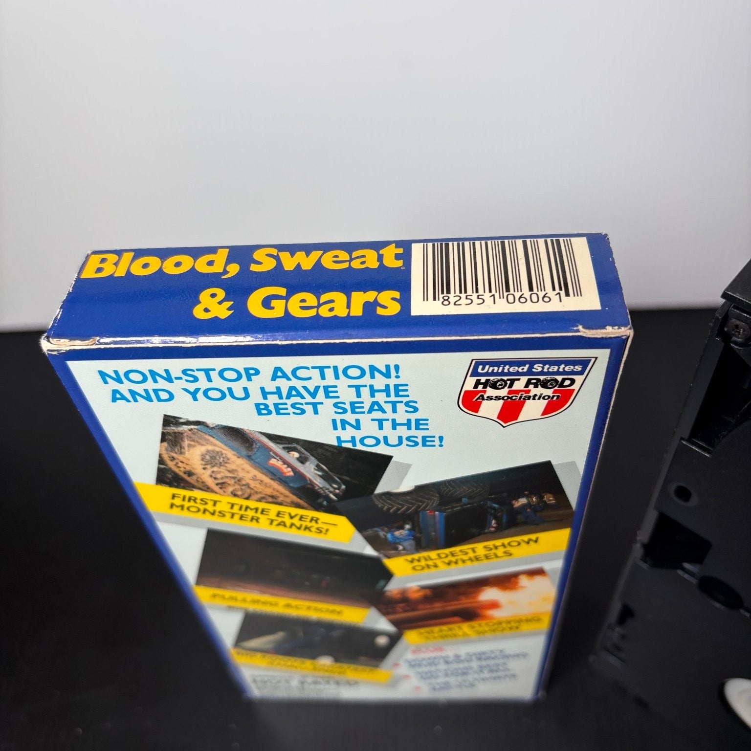 Blood, Sweat & Gears VHS 1989 Monster Truck Racing Sgt Slaughter USHRA USTAR