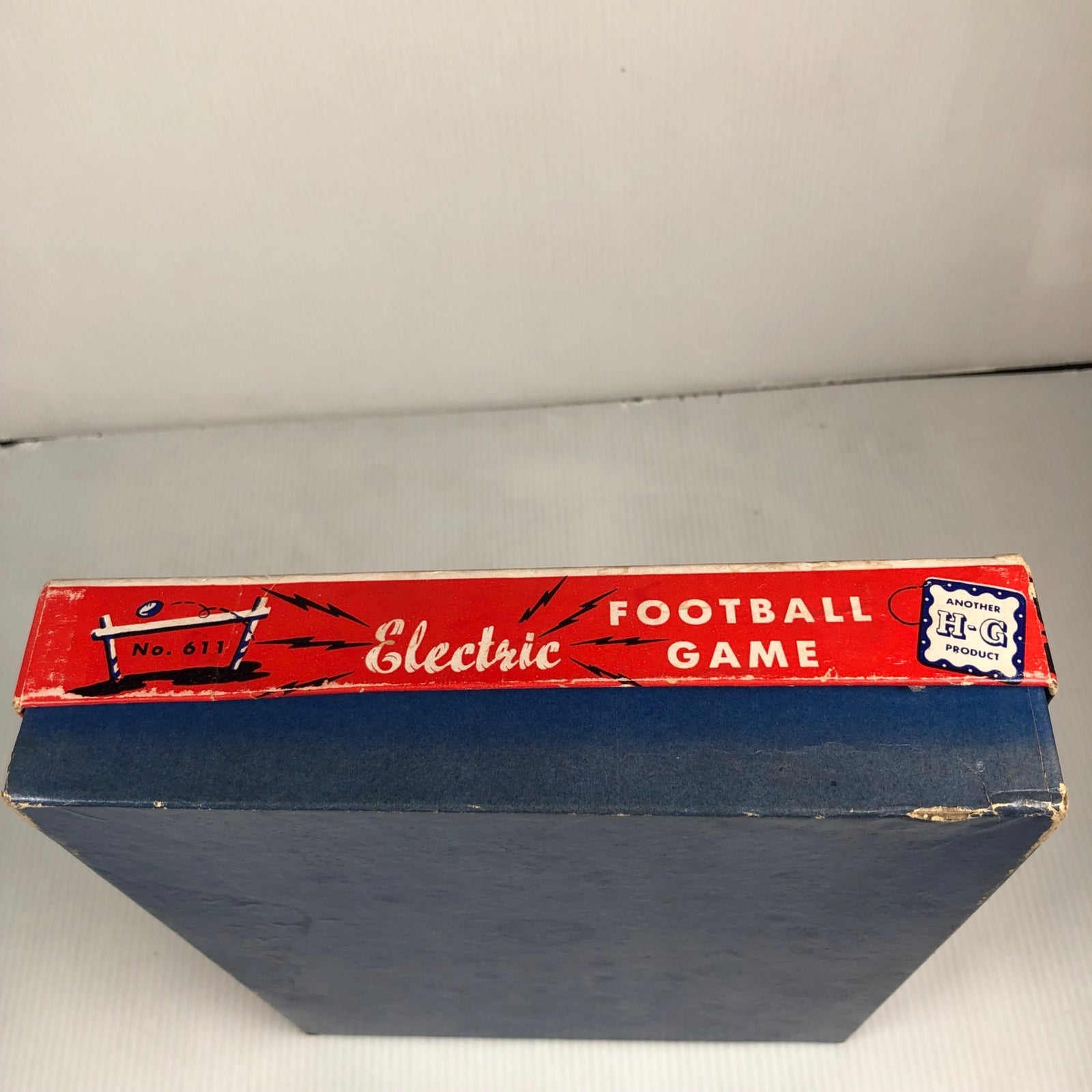 Vintage Wiry Dan's Electric Football Game No. 611 w/ Original Box AS IS