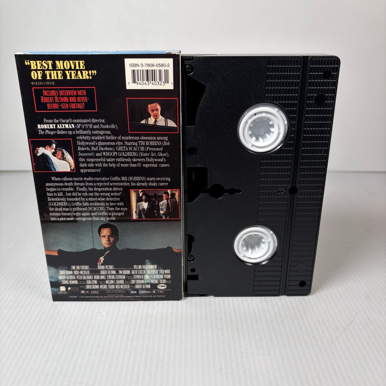 The Player VHS 1992 Thriller Special Edition New Line Home Video