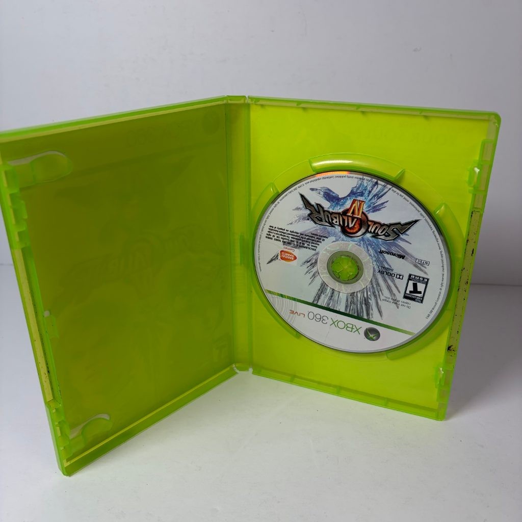 Soul Calibur IV Xbox 360 Yoda Bandai Namco Fighting Game NTSC