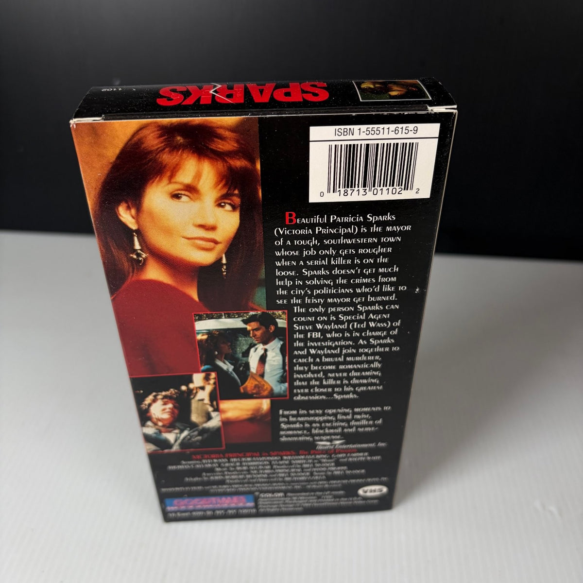 Sparks The Price of Passion Victoria Principal VHS 1996 Thriller Original