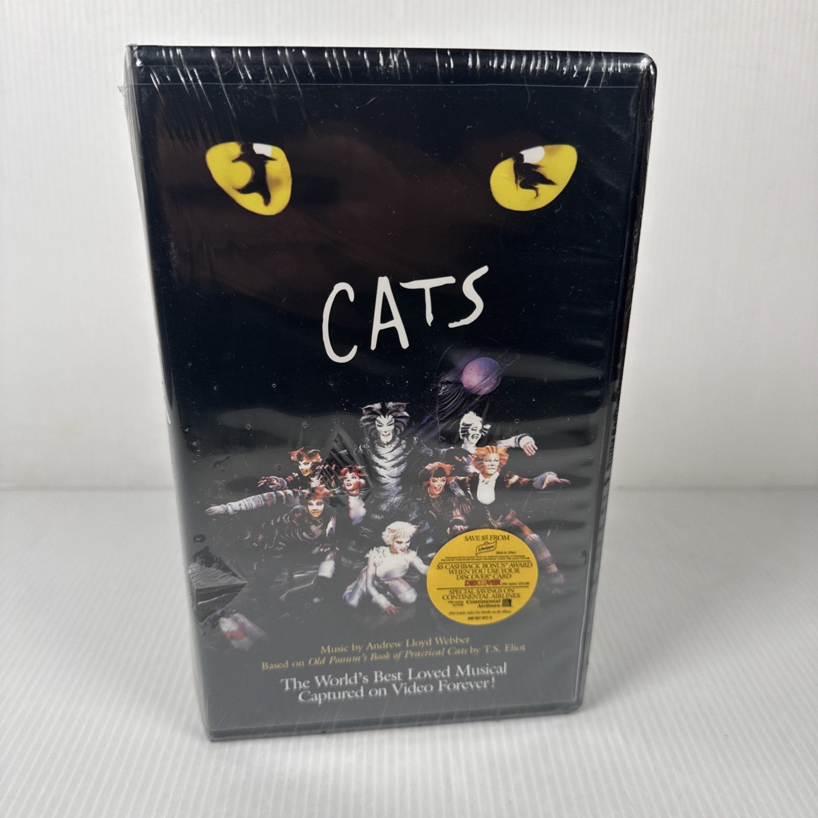 Cats: The Musical VHS, 1998 Brand New Sealed