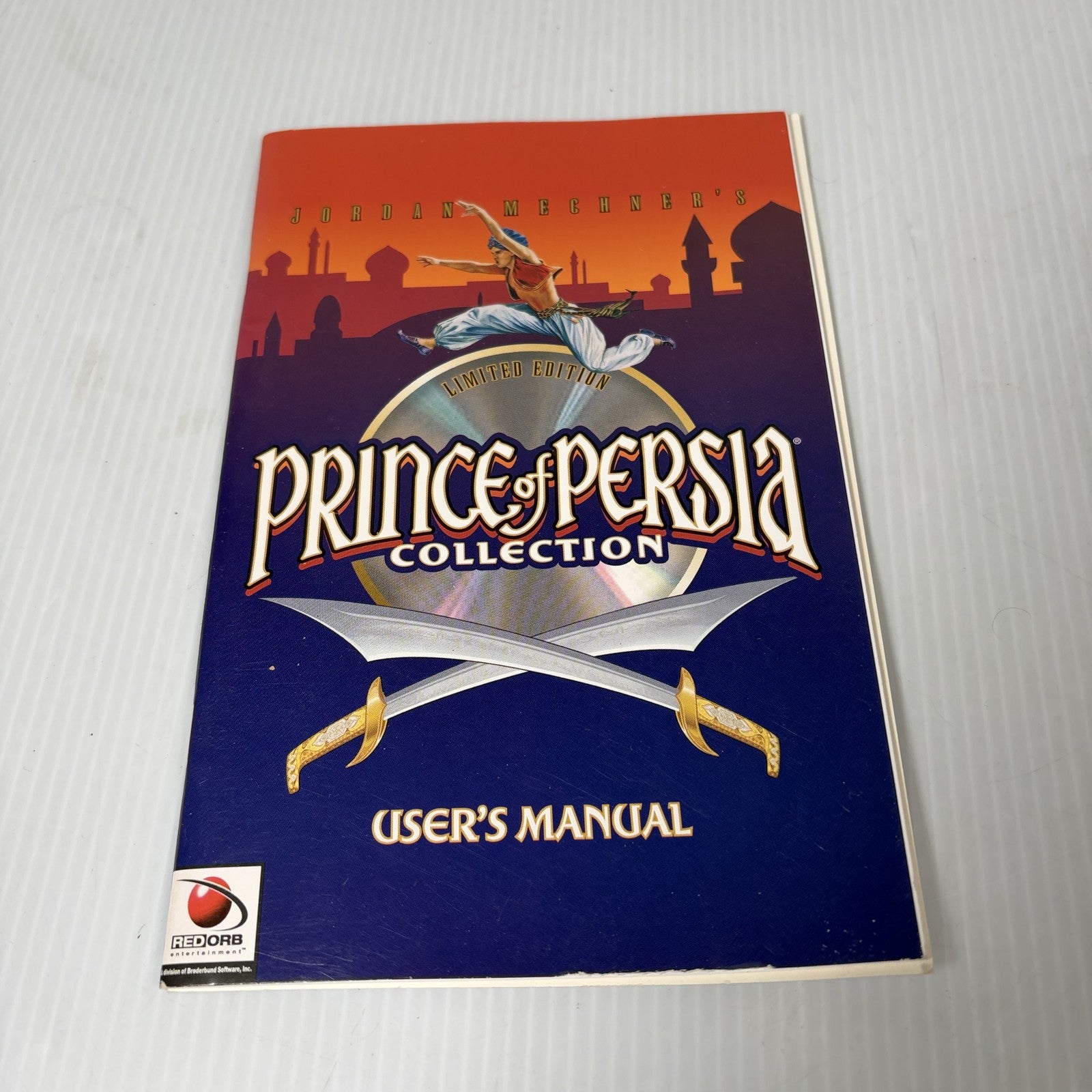 Limited Edition Prince of Persia Collection Big Box PC Manual & Insert