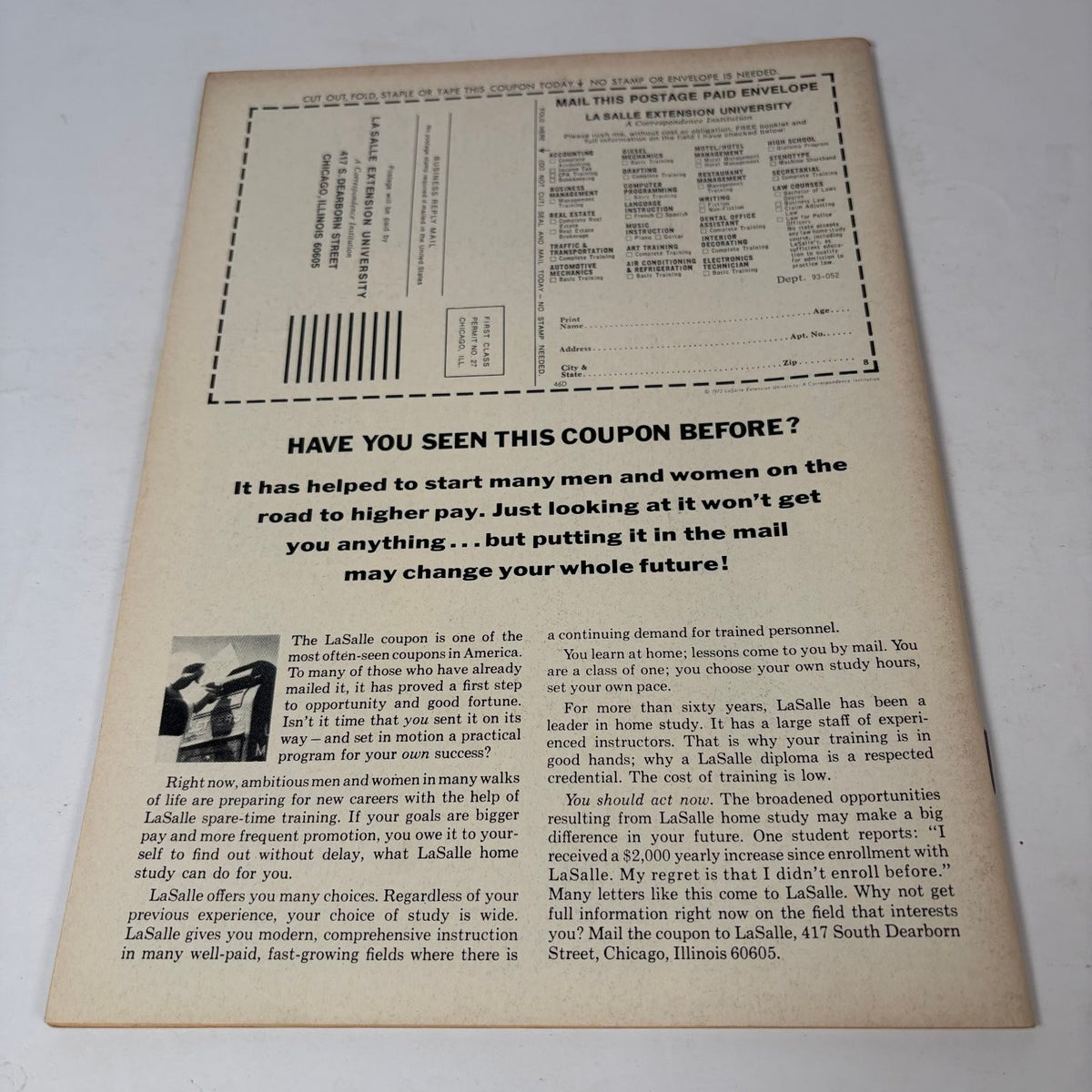Vampire Tales Magazine February 1974 #3 Morbius Satana Demon Cult Horror Marvel