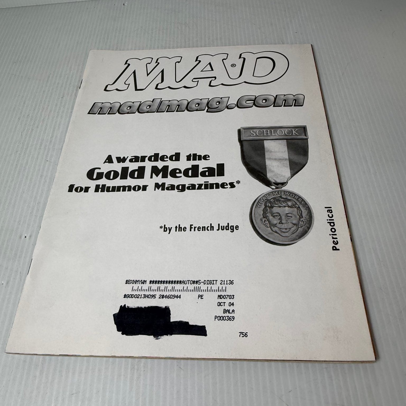 MAD Magazine #431 July 2003 The Hulk Collector's Cover with Poster Humor