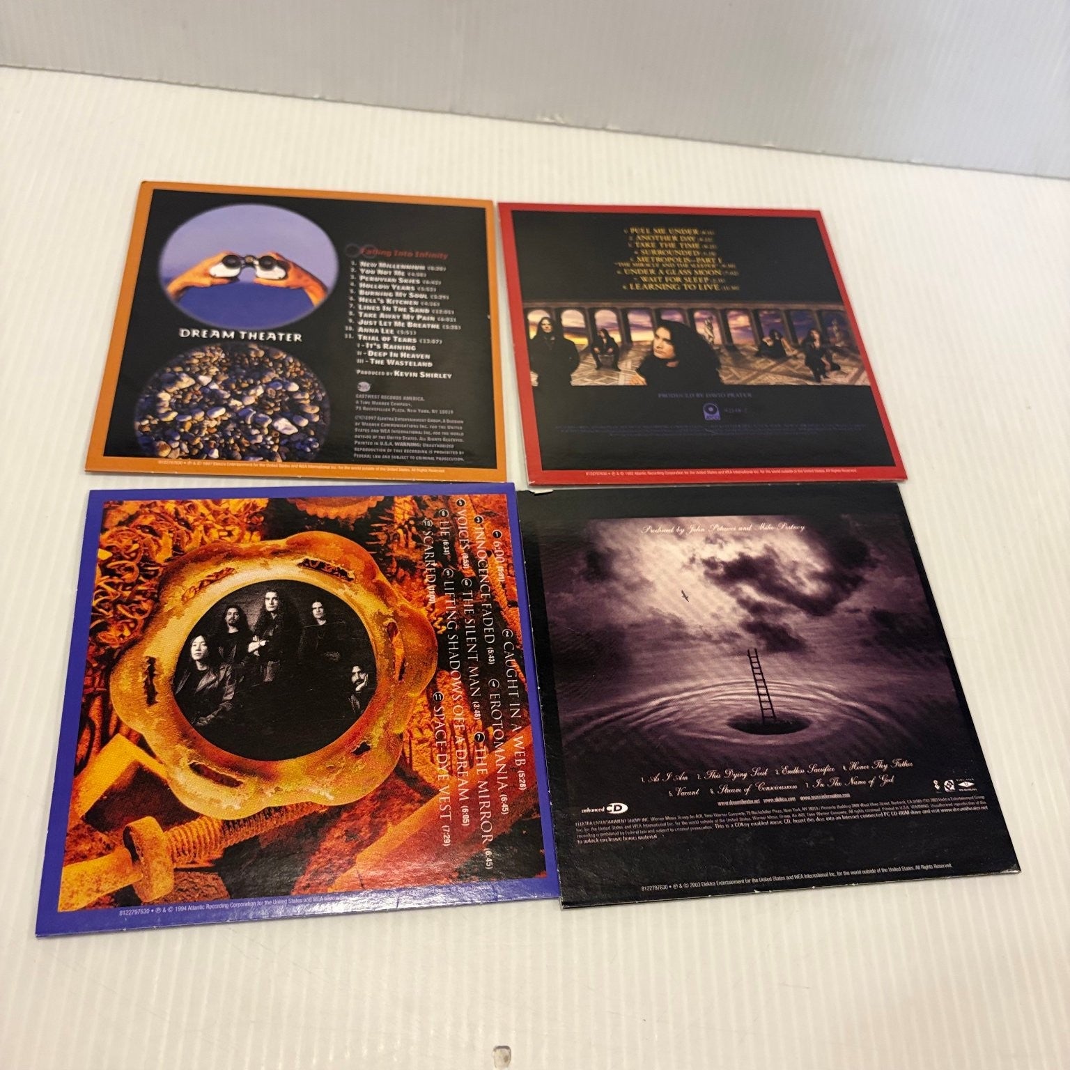 Dream Theater CD Lot Falling Into Infinity Images & Words Awake Train of Thought