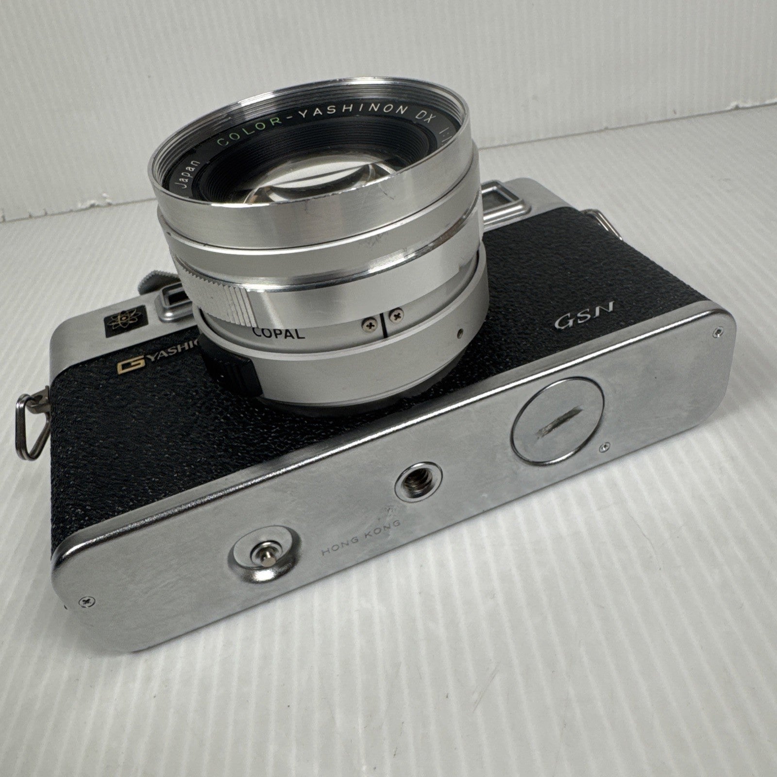 Yashica Electro 35 GSN 35mm Film Camera Yashinon 45mm f1.7 Lens As Is Untested