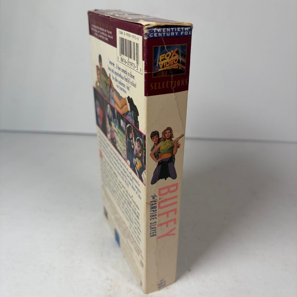 Buffy The Vampire Slayer VHS 1992 Kristy Swanson Luke Perry 20th Century Fox