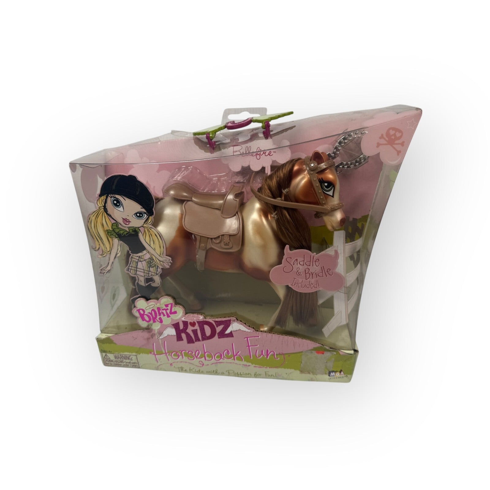 MGA Bratz Kidz Bellefire Horse Horseback Fun New in Worn Box