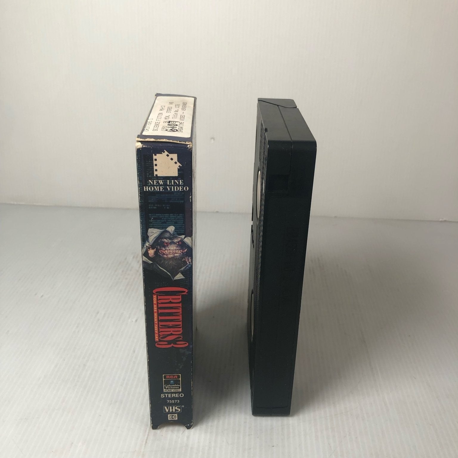 Critters 3 VHS 1991 Horror Sci-Fi Comedy New Line Home Video