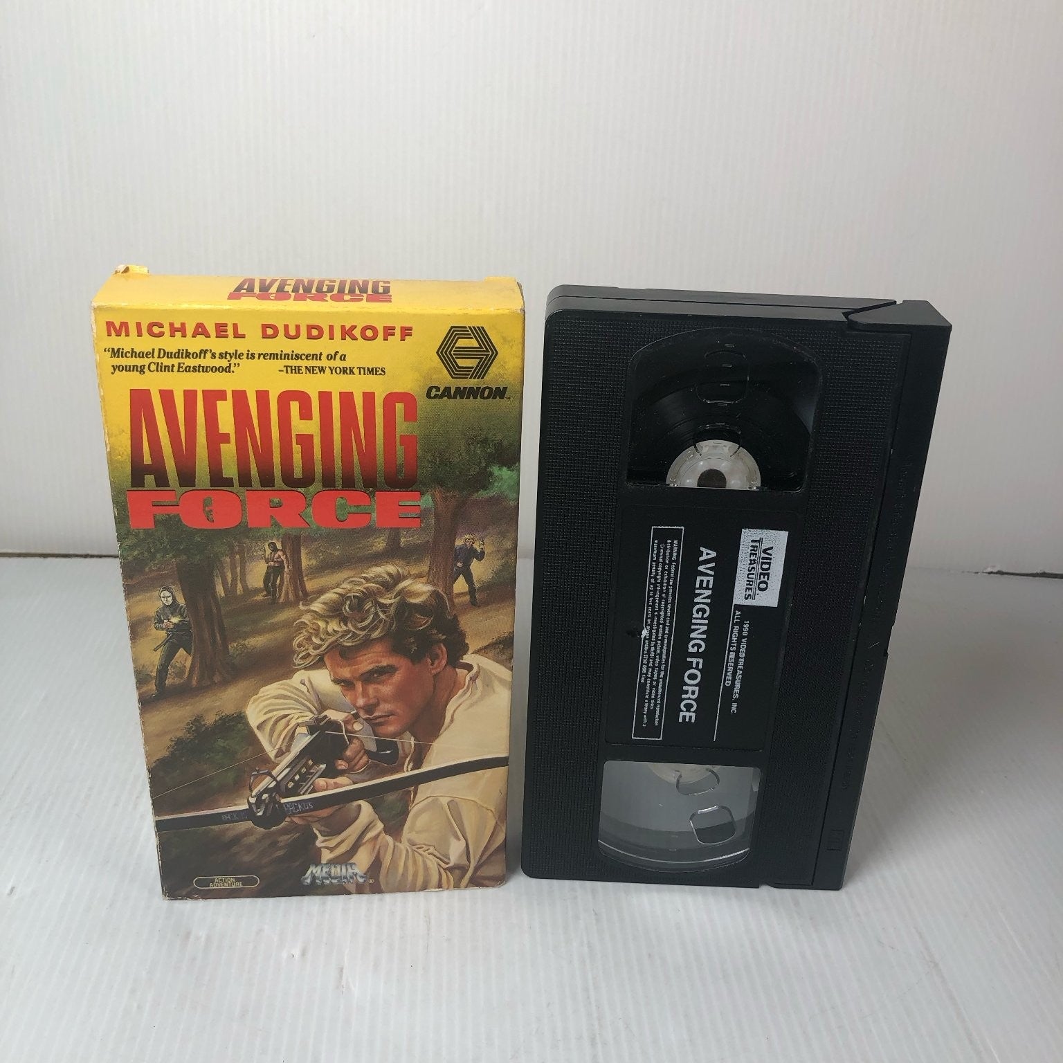 Avenging Force VHS 1986 Action Thriller Michael Dudikoff Cannon Video