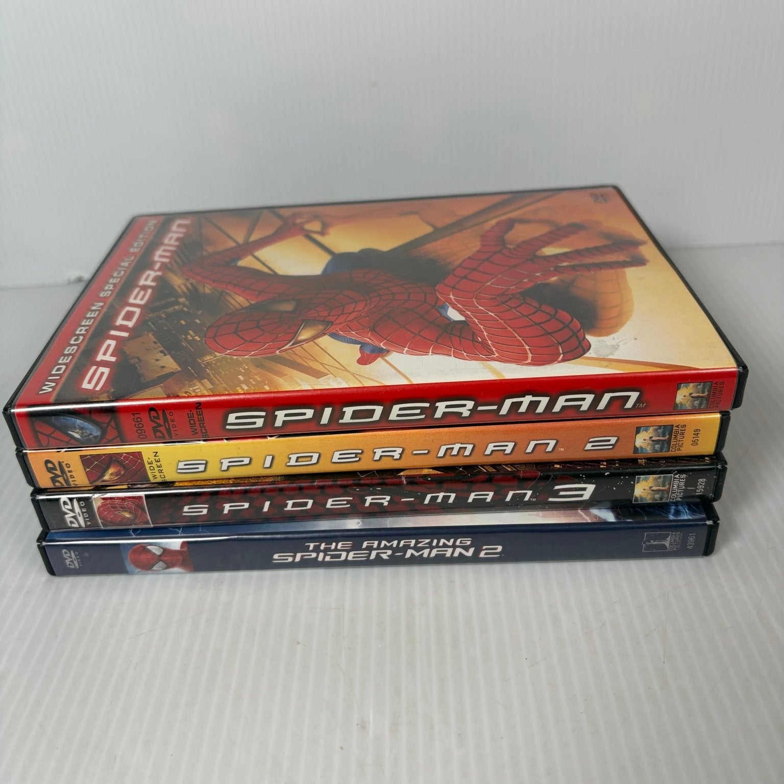 Spider-Man 1-3 & Amazing Spider-Man 2 DVD Widescreen Collection Raimi Webb