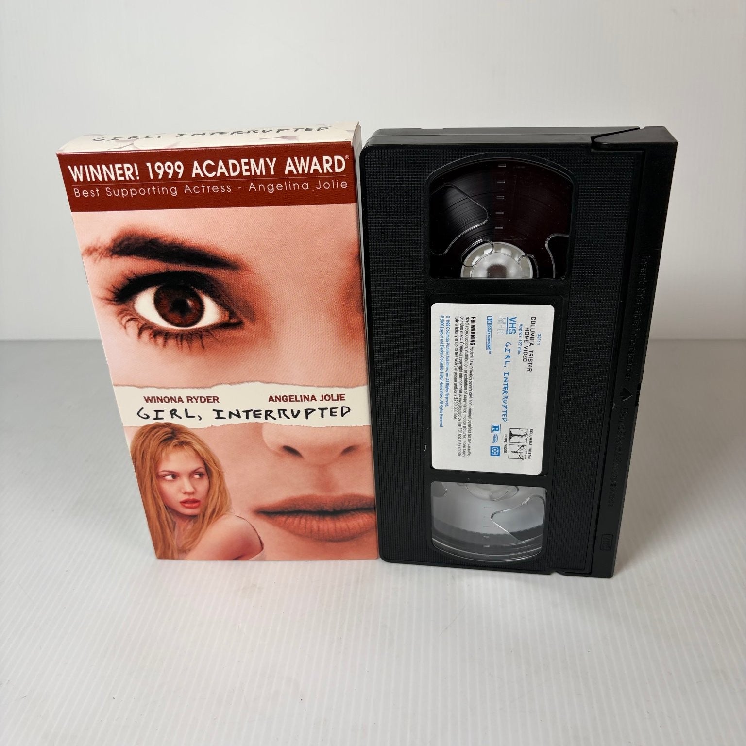 Girl, Interrupted VHS 1999 Drama Angelina Jolie Winona Ryder Columbia Pictures