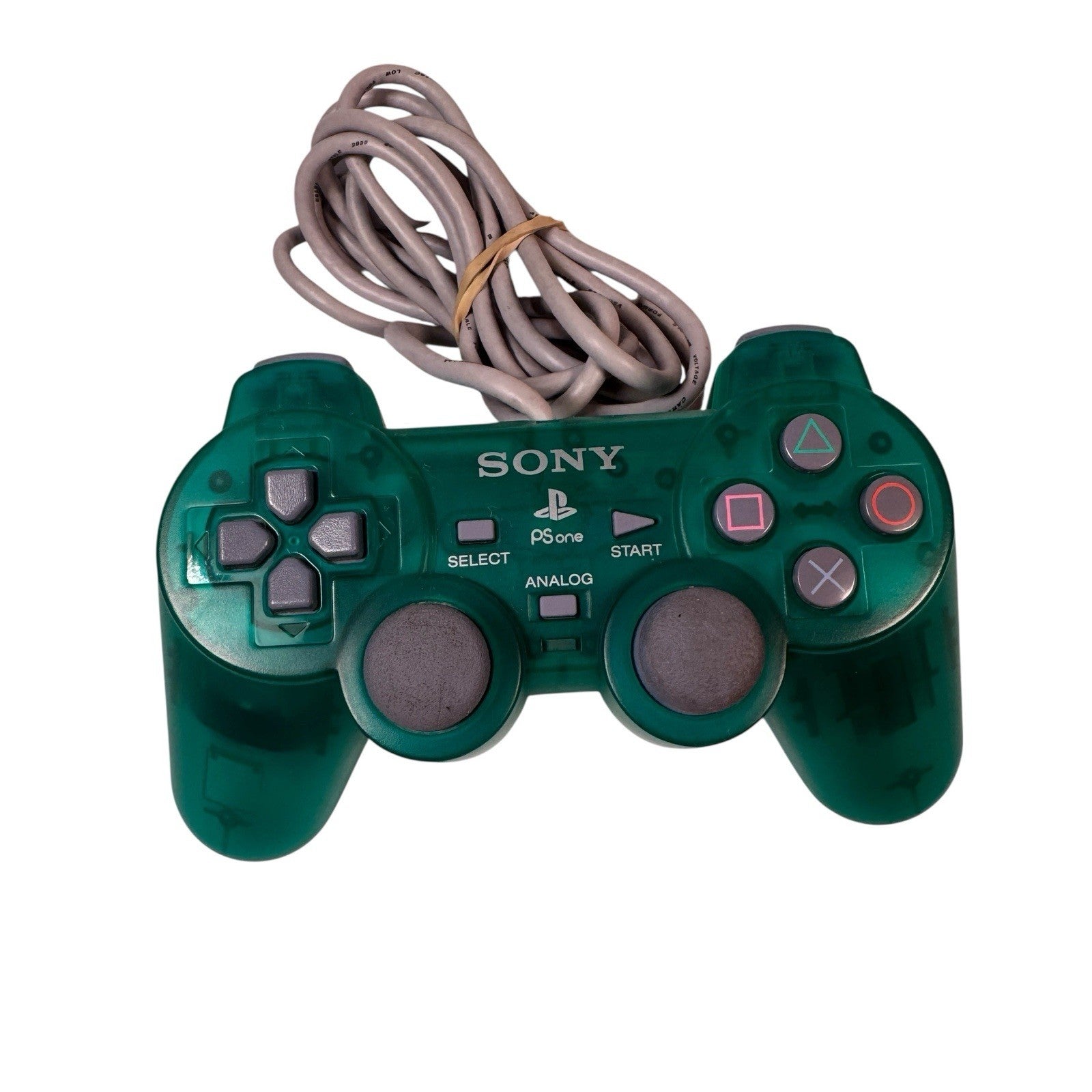 Sony Playstation PSone PS1 Official Analog Controller Emerald Green SCPH-110